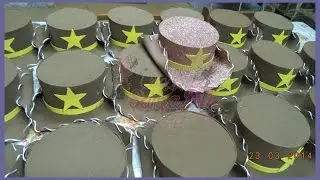 Sombrero Toy Story foamy - How to make a hat- DIY