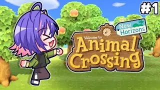【ANIMAL CROSSING】ASTRONAUT VTUBER GETS HER OWN ISLAND ON EARTH! ! ! !【#VSPOEN #RikoSolari】
