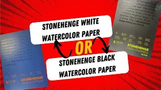 Stonehenge Black or White Watercolor Paper Review