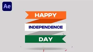 Motion Graphics for Independence Day (PART 2) | After Effects Tutorials