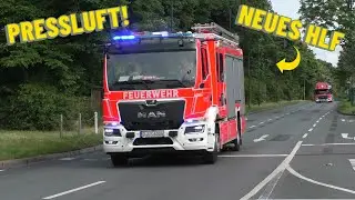[PRESSLUFT] Neue HLF Generation | Einsatzfahrten an der Feuer und Rettungswache 6
