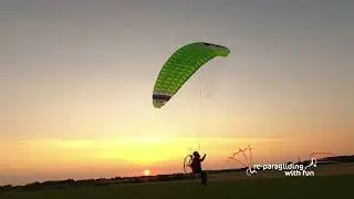 RC-Paragliding | Cloud 1.5 - Noah Free fly in the sunrise