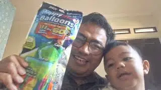 RASYA MAIN BALON AIR PART 2 SERU BANGET!