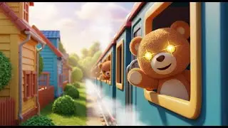 My Teddy Rode a Train | Best Nursery Rhymes and Kids Songs Collection