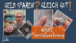 Druckknöpfe ohne Spezialwerkzeug? So geht's!