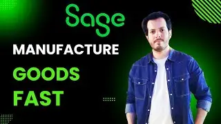 How to Manufacture Finished Goods from Raw Materials Using BOM in Sage 50: Step-by-Step Guide