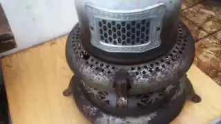 Antique Oil Heater Cleanup Part 1