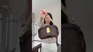 Волшебным образом укоротите длинный ремешок-цепочку! 🤫 Секрет продавца сумок! #короткийпоток