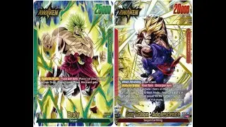 Карточная игра Dragon Ball Super Fusion World: Броли против Гохана