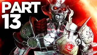 DOOM ETERNAL Walkthrough Gameplay Part 13 - MARAUDER BOSS (FULL GAME)