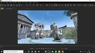 Free iClone Assets Iproject Used to Create This Roman Plaza