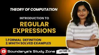 Regular Expression | Formal Definition and solved examples | TOC