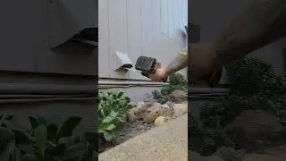 Sweeping the dryer vent hose