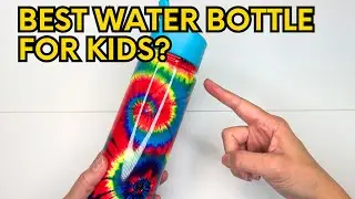 Simple Modern Kids Water Bottle with Straw Lid Summit Collection | 18oz, Tie-Dye Review