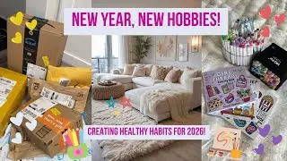 NEW YEAR, NEW CHOICES: HEALTHY GROCERY HAUL & UPGRADING THE LIVING SPACE♥️