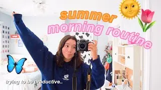my summer morning routine