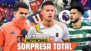ULTIMA HORA : JAMES RODRIGUEZ NUEVO EQUIPO, LUIS D&Iacute;AZ SORPRENDE Y LUIS SU&Aacute;REZ A GIGANTE EUROPEO