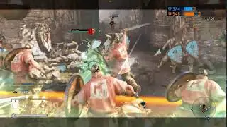 For Honor: Kensei Deflects Plunging Attack