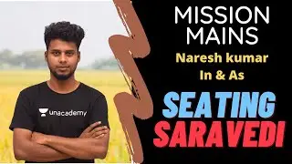 Mission Mains|| Reasoning ||Saravedi Seating || Mr.Naresh kumar