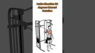 Cable Shoulder 90 degrees lnternal Rotation