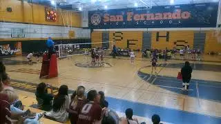 SOCES vs SFHS Senior Varsity Volleyball Game 2 of 5 08-18-25