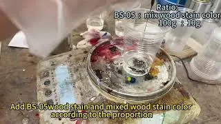 How  to use outdoor wood stain and the outdoor wood wax oil ?pls follow us