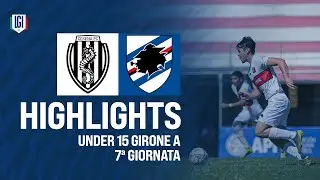 Highlights Cesena-Sampdoria U15 A-B, 7ª giornata stagione 2024-25