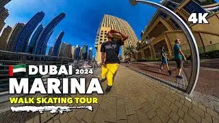 🇦🇪Skating through Dubai Marina Walk (It Was Insane)