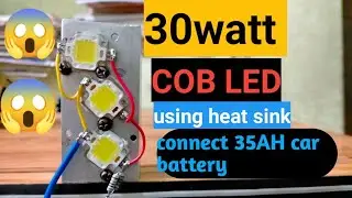 30 watt Cob Led Using Heat sink