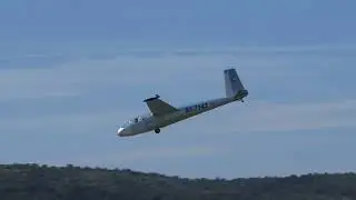 INSANE! Looping in L-13 blanik glider at ground level.