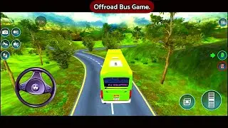 Offroad Bus Simulator Game| Bus Simulator Game| Bus Driving Simulator 2023| Gameplay| Games