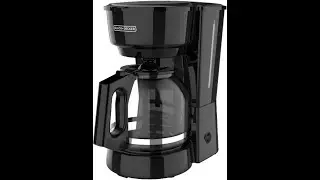 BLACK+DECKER 12-Cup Easy Pour Coffee Maker Review - Pros & Cons - 12-cup coffee maker