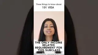 Three things to know about 191 Visa