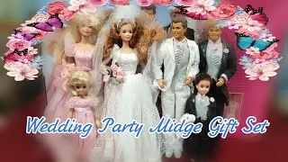 Часть 2 Wedding Party Midge Gift Set/Свадебная вечеринка Мидж, Барби/кукла невеста