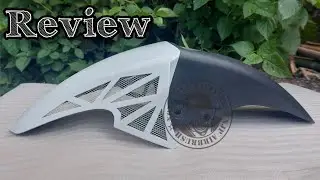 REVIEW | Slebor / Spakbor CS1 Coak Custom SC009 - Putih Metalic | Jaring Variasi Coak