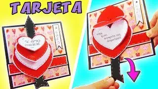 Crea #Tarjeta Cascada de Corazones 💌 Waterfall #Card