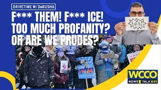 F ICE! F YOU! GET THE F OUT OF HERE! Is the media too delicate by bleeping the F word all the time?