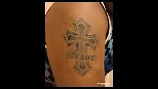 my best first tattoo ever. #tattoo #blessed #myfirsttattoo .