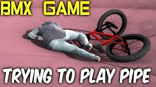 Pipe ps4 gameplay.Pipe bmx streets.Bmx game - So many crashes.#1