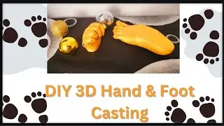 Набор для литья под давлением #как сделать 3D-отливку ручки и ножки ребенка дома #товары на Amazon #