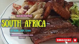 🔥 Smoked Ribs & Wings BBQ Feast! 🍖 | How We Did It #vlog #cooking