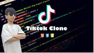 HOW TO CREATE  TIKTOK CLONE with HTML CSS JavaScript| Build TikTok website Project