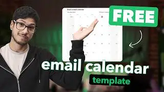 How to Make an Email Content Calendar + FREE Template