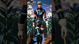 Lilies and Love - She loves their fragrance, loves their grace #latex #musicshorts #lilies