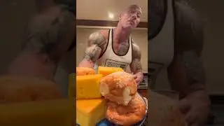 the Rock eating sushi 🍣 and bread 🍞 #shorts