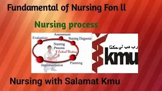 Nursing process part l fundamental of nursing unit l lecture in pashto