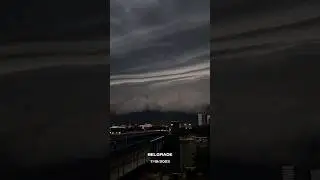 😱 Damaging windstorm in Belgrade, Serbia! July 2023 #nature #viral #weather #shorts