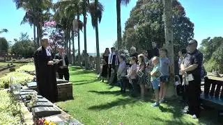 2025-03-09 - Funeral of Otto Fortmann - interment at the cemetery