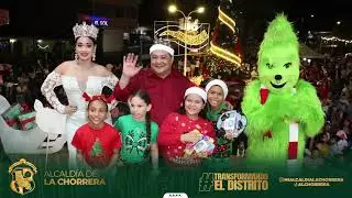 Encendido de árbol navideño 2025 “Sueños de Navidad”, Distrito de La Chorrera.