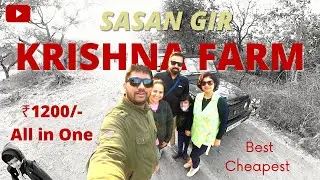 Krishna Farm at Bhojde, Gir, Sasan || Vlog-1 || Hardik Pancholi